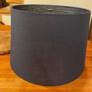 Navy Blue Lamp Shade